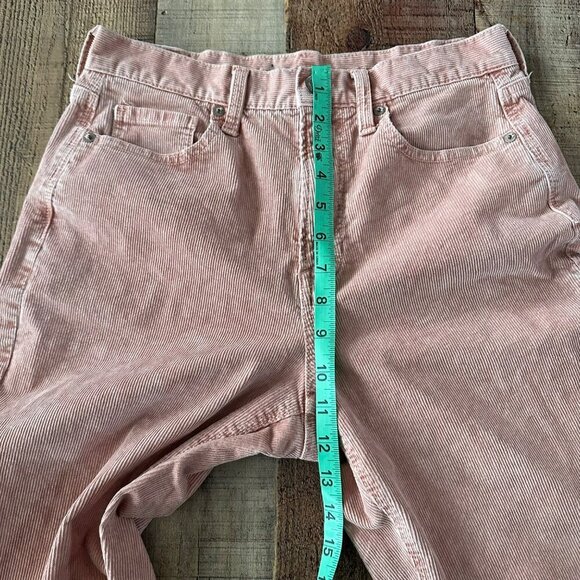 American Eagle Womens Pink Corduroy Pants Size 4 Regular Super Stretch - Picture 3 of 7